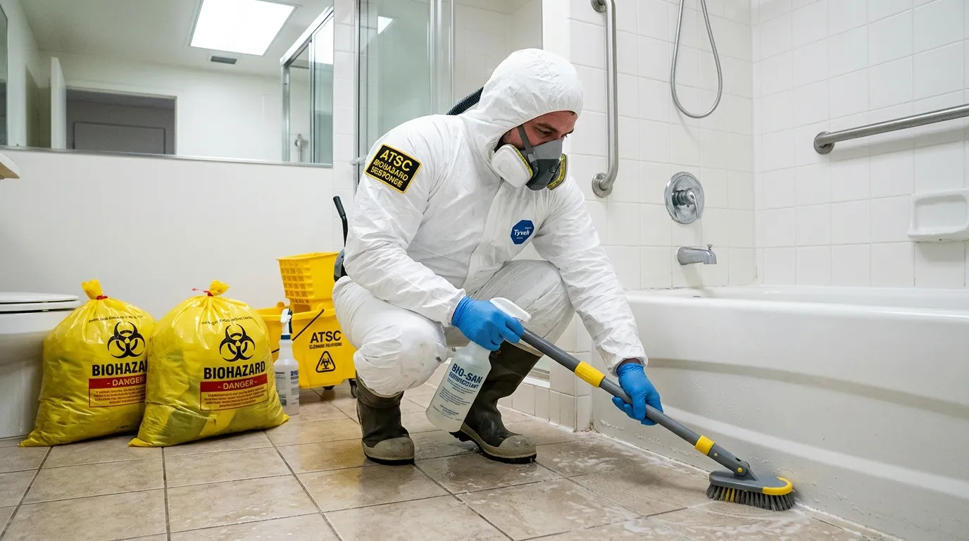 Decontamination equipment deployed for Blood Cleanup in Wawarsing